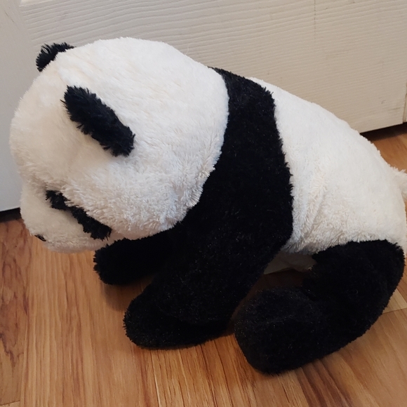 IKEA Plush Panda Bear 12" KRAMIG Super Soft Stuffed Animal Baby Toy Floppy - Picture 3 of 11